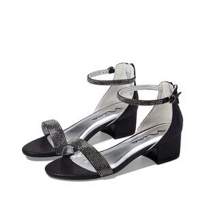 Nina Girls Valetta (Little Kid/Big Kid) Black Shimmer 2 Little Kid M